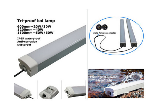 40w High quality led batten lights IP65 led triproof lights