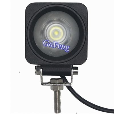 10W 1 PCS Spot Beam / 8 Degree 800 Lumens Road Roller Excavator LED Vehicle Work Lights